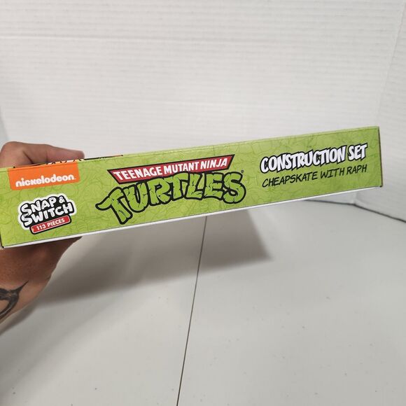 Teenage Mutant Ninja Turtles Construction Set Cheapskate W/ Ralph Raphael TMNT - Picture 5 of 5